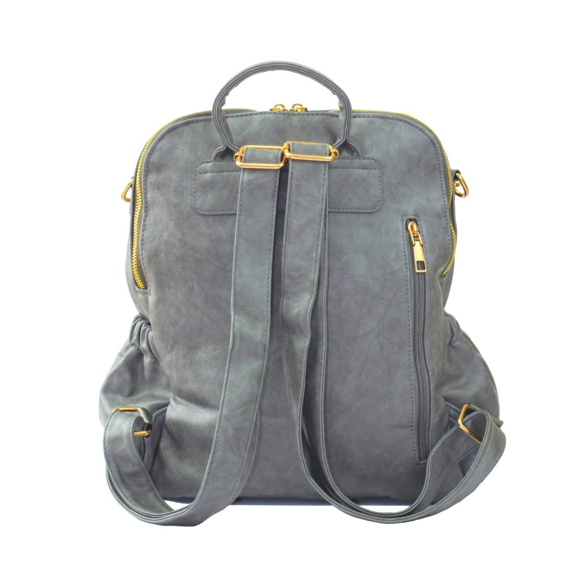 mochis bag gris con strap travel de diseñadora